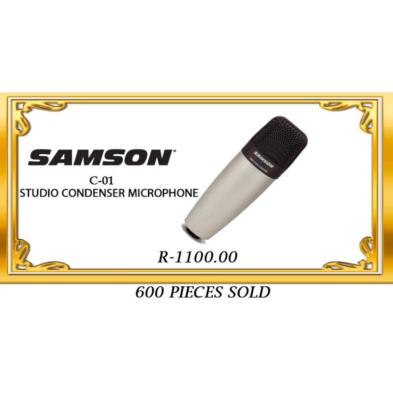 Samson c01 condensor microphone